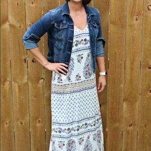 Brand new v neck maxi dress!